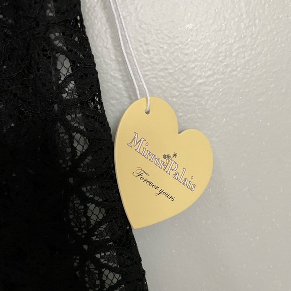 Mirror Palais Micro Maria in Black Eyelet - XS - Picture 3 of 5